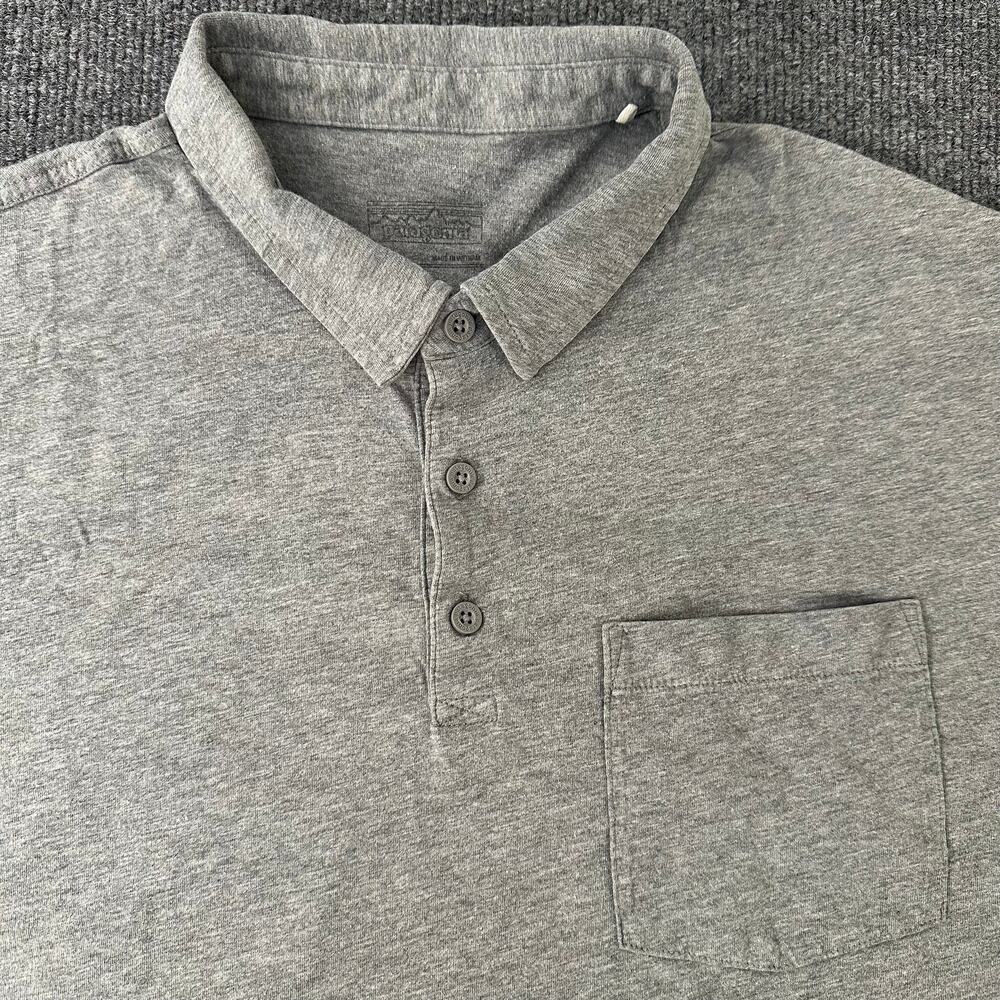 Patagonia Mens Daily Polo Shirt Organic Cotton Casual Pocket Outdoor Gorpcore XL